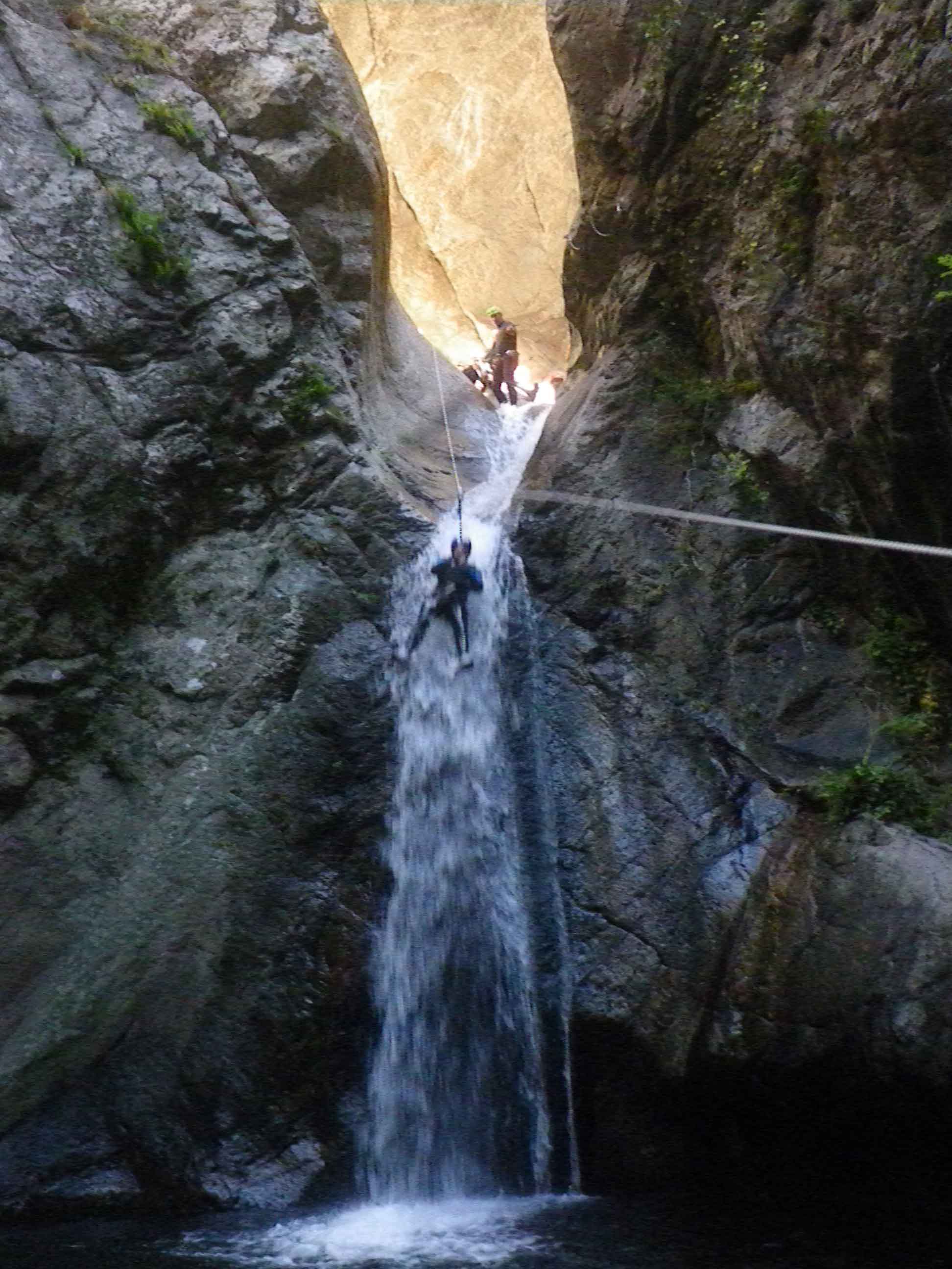 canyoning pyrenees orientales