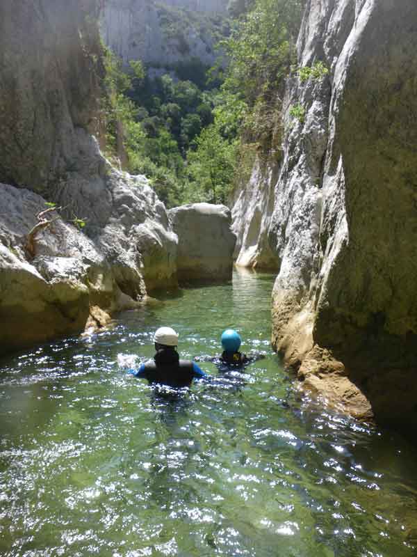 canyoning dans les Pyrénées Orientales 66