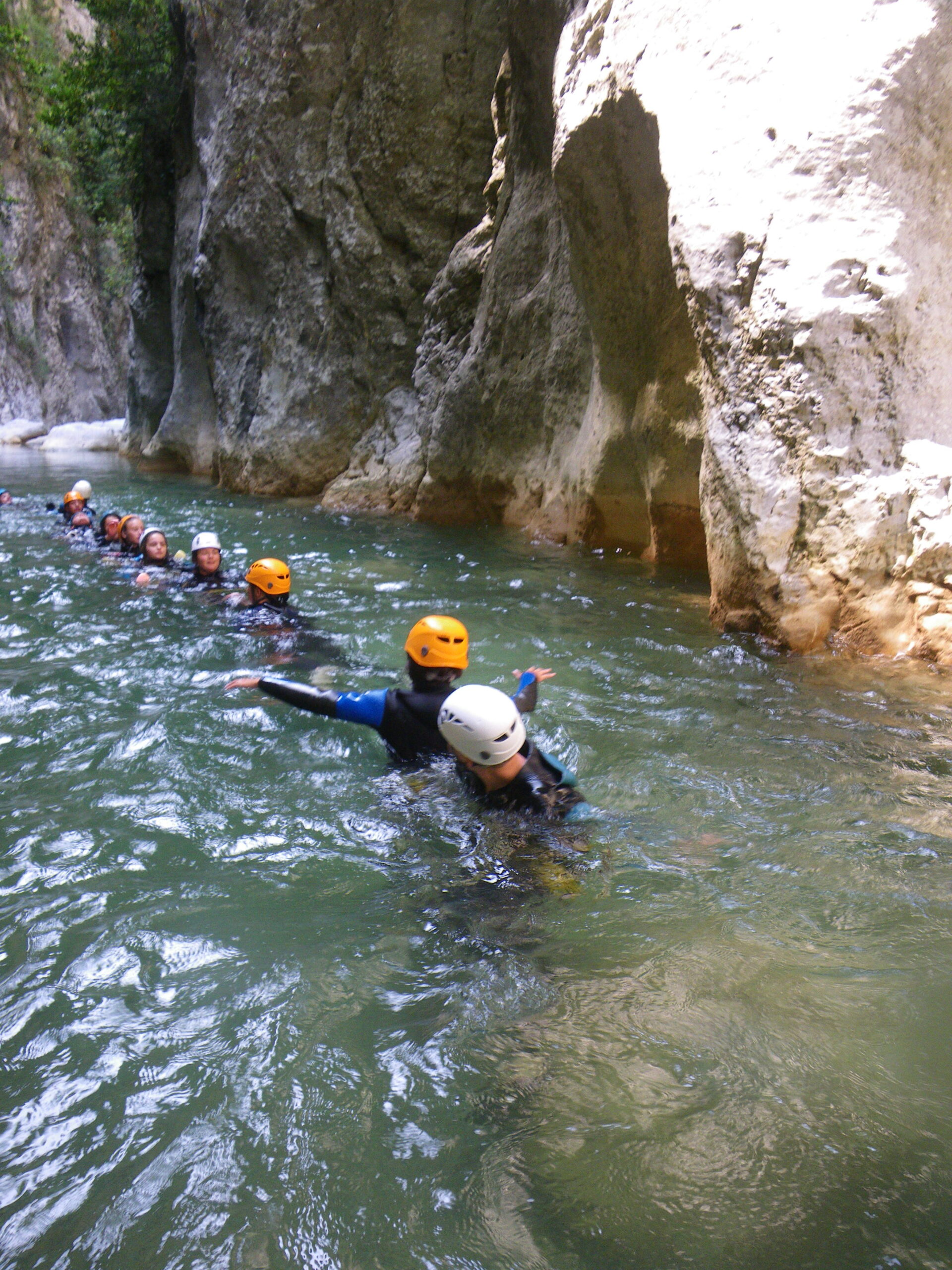 Canyoning Galamus en famille près de Carcassonne